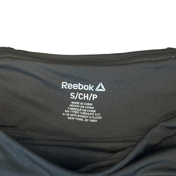 Reebok 3” Lined Reflective Athletic Running Shorts in Black Women’s Small - Picture 3 of 4